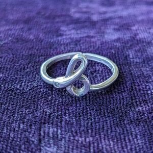 925 Sterling Silver Ring With Natural Diamond, Adjustable Size